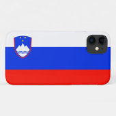 Sloveense vlag Case-Mate iPhone case (Achterkant (horizontaal))
