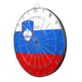 Sloveense vlag dartbord (Voorkant Rechts)