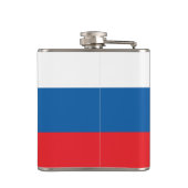 Sloveense vlag en reizen Slovenië/sportfans Heupfles (Achterkant)