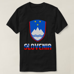 Sloveense vlag en wapenschild t-shirt
