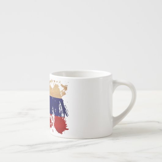 Sloveense vlag espresso kop (Rechts)