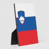 Sloveense vlag fotoplaat (Zijkant)