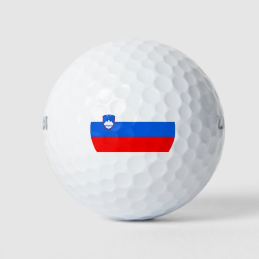 Sloveense vlag golfballen (Voorkant)