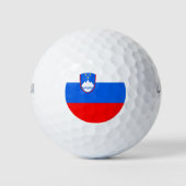 Sloveense vlag golfballen (Voorkant)
