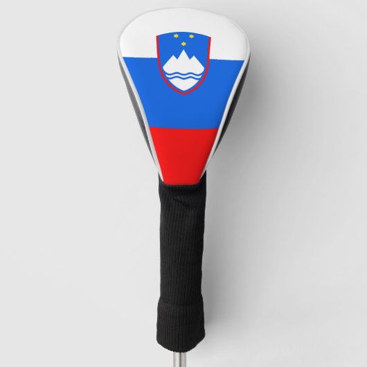Sloveense vlag golfheadcover (Voorkant)