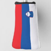 Sloveense vlag golfheadcover (Draai 90)