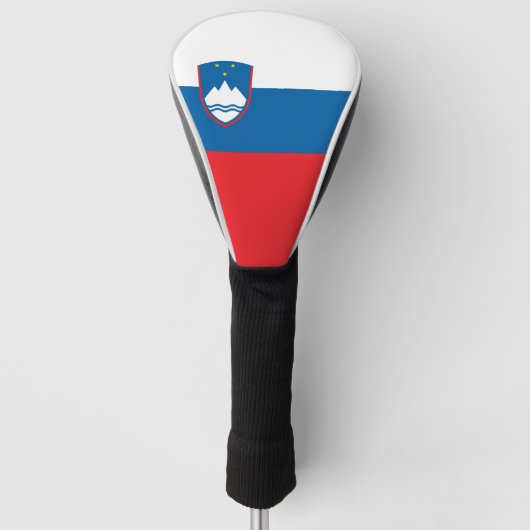 Sloveense vlag golfheadcover (Voorkant)