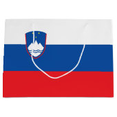 Sloveense vlag groot cadeauzakje (Voorkant)