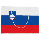 Sloveense vlag groot cadeauzakje (Achterkant)