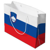 Sloveense vlag groot cadeauzakje (Achterkant Gekanteld)