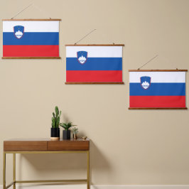 Sloveense vlag hangend wandkleed