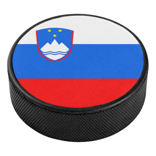 Sloveense vlag hockey puck (3/4)