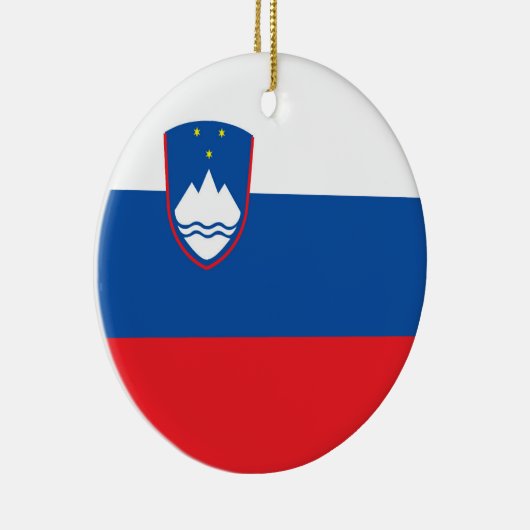 Sloveense vlag keramisch ornament (Rechts)