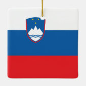 Sloveense vlag keramisch ornament (Achterkant)