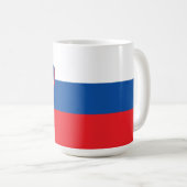 Sloveense vlag koffiemok (Voorkant rechts)