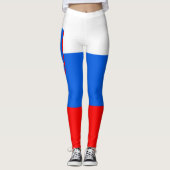 Sloveense vlag leggings (Voorkant)