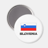 Sloveense vlag magneet (Voorkant / Achterkant)