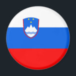 Sloveense vlag magneet<br><div class="desc">Sloveense vlag</div>