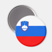 Sloveense vlag magneet (Voorkant / Achterkant)