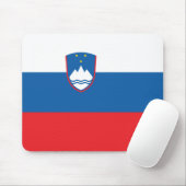 Sloveense vlag muismat (Met muis)
