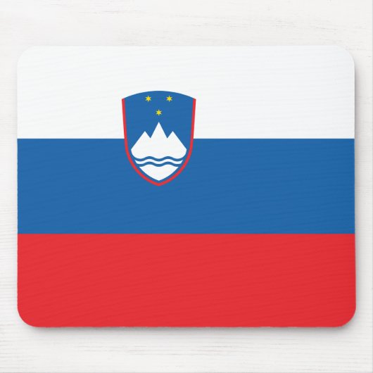 Sloveense vlag muismat (Voorkant)