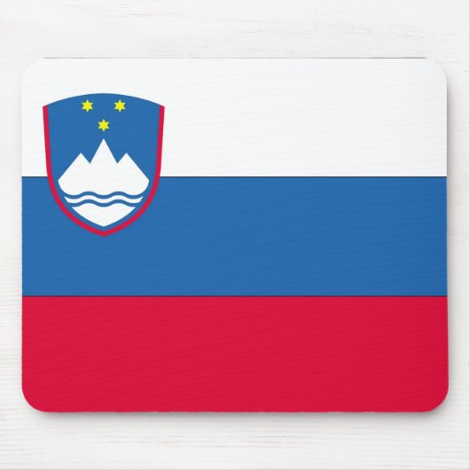 Sloveense vlag muismat (Voorkant)
