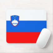 Sloveense vlag muismat (Met muis)