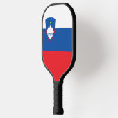 Sloveense vlag pickleball paddle (Links)