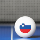 Sloveense vlag pingpongbal (Net)