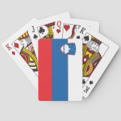 Sloveense vlag pokerkaarten (Achterkant)