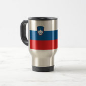 Sloveense vlag reisbeker (Voorkant links)