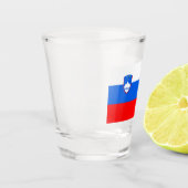 Sloveense vlag shot glas (Links)