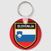 Sloveense vlag sleutelhanger (Voorkant)