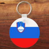 Sloveense vlag sleutelhanger (Voorkant)