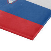 Sloveense vlag snijplank (Hoek)
