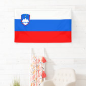 Sloveense vlag spandoek (Insitu)