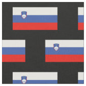 Sloveense vlag stof (Close Up)