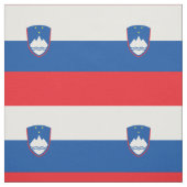 Sloveense vlag stof (Swatch)