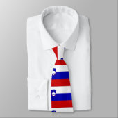 Sloveense vlag stropdas (Gebonden)
