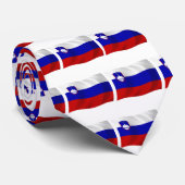 Sloveense Vlag Stropdas (Opgerold)