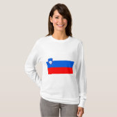 Sloveense vlag t-shirt (Voorkant volledig)