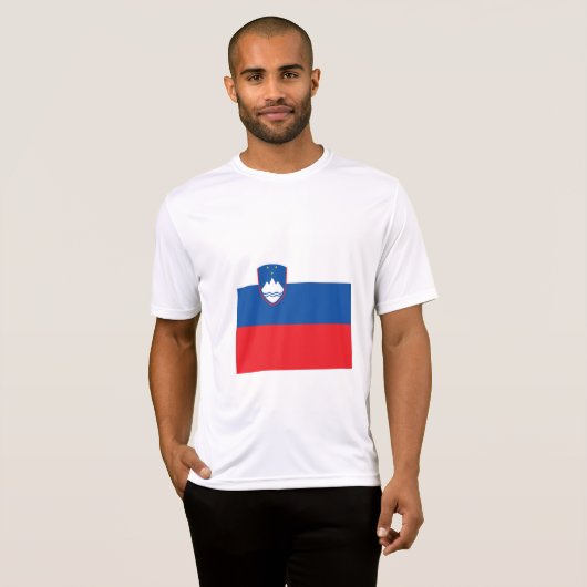 Sloveense vlag t-shirt (Voorkant volledig)