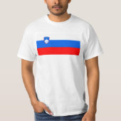 Sloveense vlag t-shirt (Voorkant)