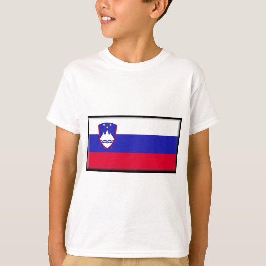 Sloveense vlag t-shirt (Voorkant)