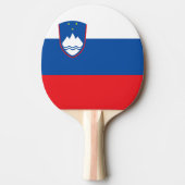 Sloveense vlag tafeltennisbatje (Voorkant)