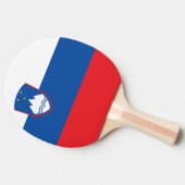 Sloveense vlag tafeltennisbatje (Zijkant)