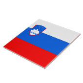 Sloveense vlag tegeltje (Zijkant)