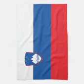 Sloveense vlag theedoek (Verticaal)