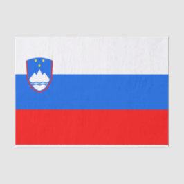 Sloveense vlag tissuepapier