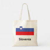Sloveense vlag tote bag (Achterkant)